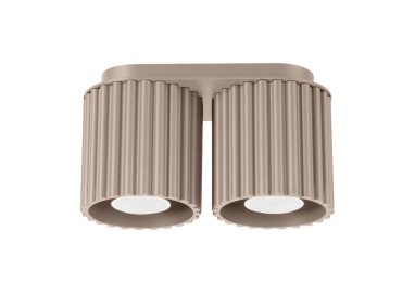 Plafonnier AURA 2 taupe GU10