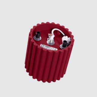 Plafonnier AURA 1 bordeaux GU10