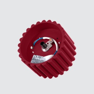 Plafonnier AURA 1 bordeaux Gx53