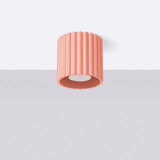 Plafonnier AURA 1 peach GU10