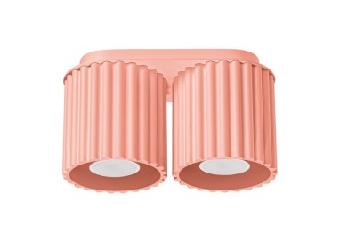 Plafonnier AURA 2 peach GU10
