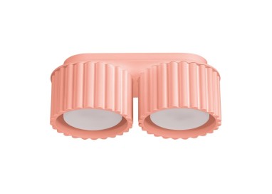 Plafonnier AURA 2 peach Gx53