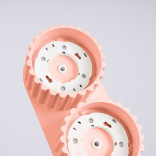 Plafonnier AURA 2 peach Gx53