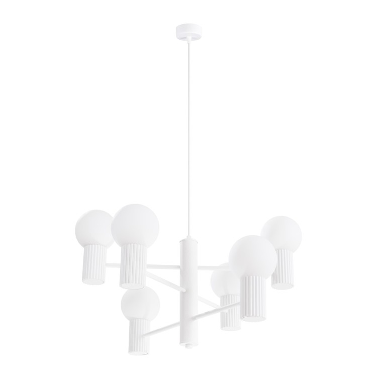 Lustre HALO 6 blanc