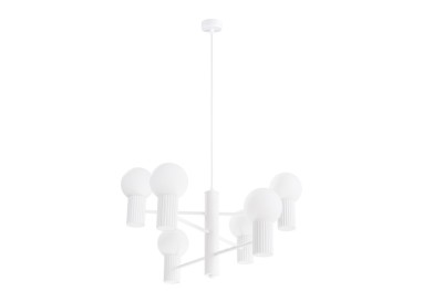 Lustre HALO 6 blanc