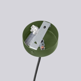 Lustre HALO 6 vert olive