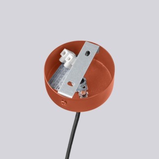 Lustre HALO 6 rouge ochra