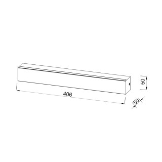 Applique murale 17W ELEGANCE Mantra