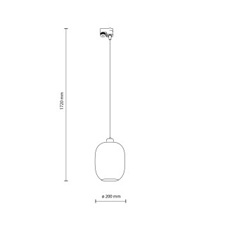 Plafonnier Tracer moderne TK LIGHTING