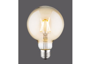 Ampoule LED, E27/4W, 400lm, 330 deg, Température de lumière:2700K