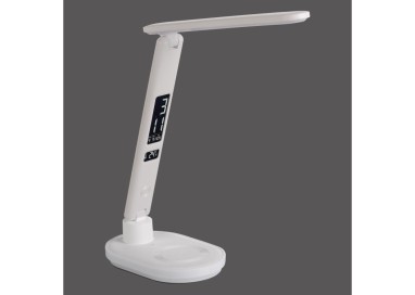 Lampe à poser, blanc, 1xLED-Board/4W/3000-5000K, 1xLED-Board/2W/RGBK, luminaire intérieur, IP20