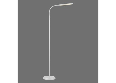 Lampadaire, blanc, 1xLED-Board/6W/2700-5000K, luminaire intérieur, IP20