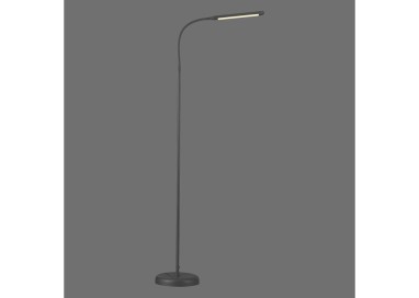 Lampadaire, noir, 1xLED-Board/6W/2700-5000K, luminaire intérieur, IP20