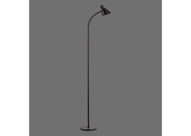 Lampadaire, noir, 1xLED-Board/4,5W/3000K, luminaire intérieur, IP20