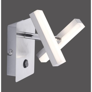 Applique, acier, 2xLED-Board/2W/3000K, luminaire intérieur, IP20