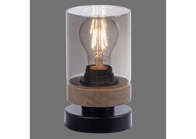 Lampe à poser, noir, 1xE27/40W, luminaire intérieur, IP20