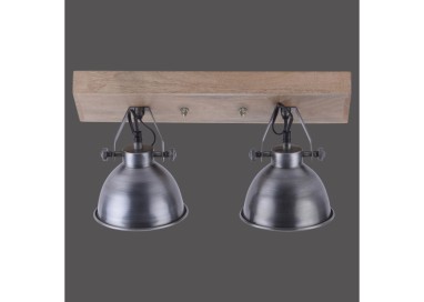 Applique et Plafonnier, fer, 2xE14/40W, luminaire intérieur, IP20