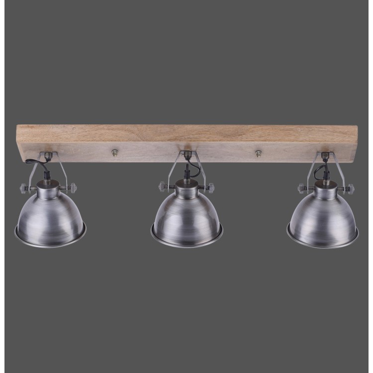 Applique et Plafonnier, fer, 3xE14/40W, luminaire intérieur, IP20