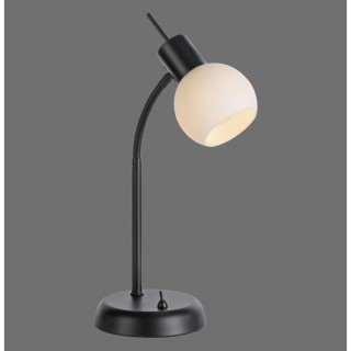 Lampe à poser, noir, 1xE14/5W/3000K, luminaire intérieur, IP20