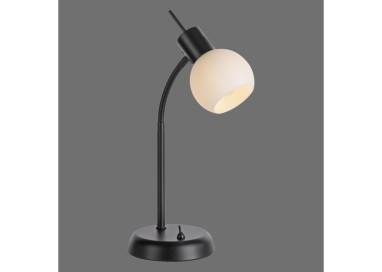 Lampe à poser, noir, 1xE14/5W/3000K, luminaire intérieur, IP20