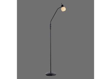 Lampadaire, noir, 1xE14/5W/3000K, luminaire intérieur, IP20