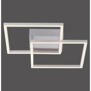 Plafonnier, acier, 2xLED-Board/7W/3000K, luminaire intérieur, IP20