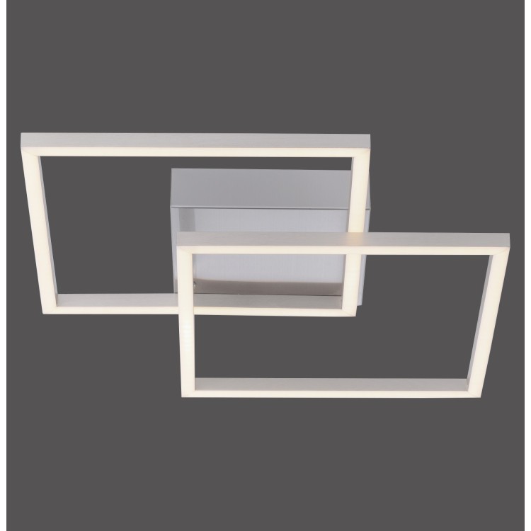 Plafonnier, acier, 2xLED-Board/7W/3000K, luminaire intérieur, IP20