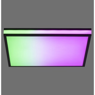 Plafonnier, noir, 1xLED-Board/19,50W/RGB, 2700-5000K, luminaire intérieur, IP20