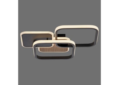 Plafonnier, décor bois, 1xLED-Board/36W/3000K, luminaire intérieur, IP20