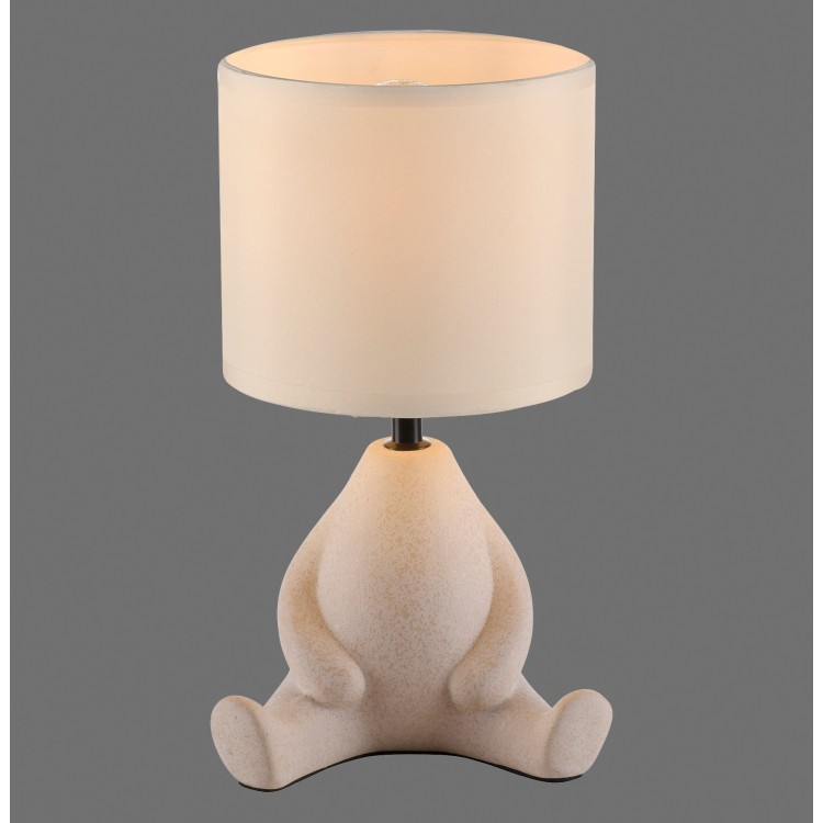 Lampe à poser, sable, 1xE27/25W, luminaire intérieur, IP20