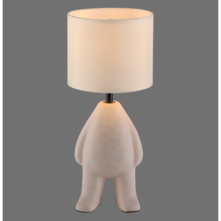 Lampe à poser, sable, 1xE27/25W, luminaire intérieur, IP20