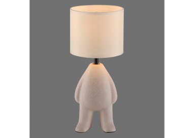 Lampe à poser, sable, 1xE27/25W, luminaire intérieur, IP20