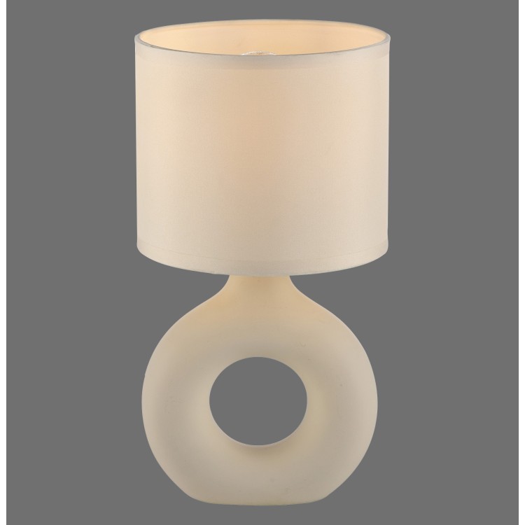 Lampe à poser, sable, 1xE27/25W, luminaire intérieur, IP20