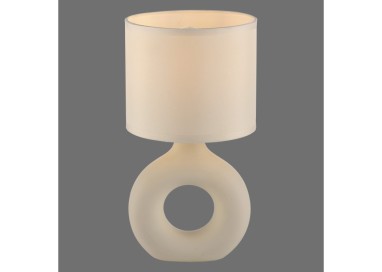 Lampe à poser, sable, 1xE27/25W, luminaire intérieur, IP20