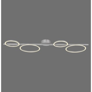 Plafonnier, argent, 1xLED-Board/36W/3000K, luminaire intérieur, IP20