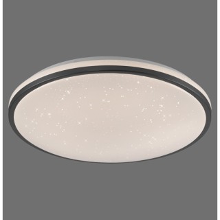Plafonnier, noir, 1xLED-Board/34W/3000K, luminaire intérieur, IP20