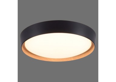 Plafonnier, noir, 1xLED-Board/29W/3000K, luminaire intérieur, IP20
