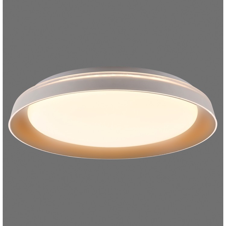 Plafonnier, laiton mat, 1xLED-Board/19,50W/3000K, luminaire intérieur, IP20