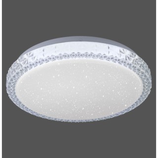 Plafonnier, transparent, 1xLED-Board/9,30W/3000-5000K, luminaire intérieur, IP20