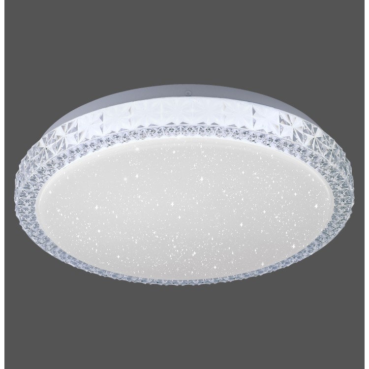 Plafonnier, transparent, 1xLED-Board/9,30W/3000-5000K, luminaire intérieur, IP20