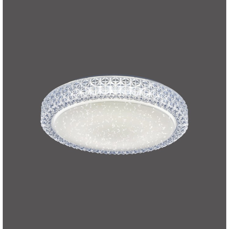 Plafonnier, transparent, 1xLED-Board/19W/3000-5000K, luminaire intérieur, IP20