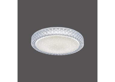 Plafonnier, transparent, 1xLED-Board/19W/3000-5000K, luminaire intérieur, IP20