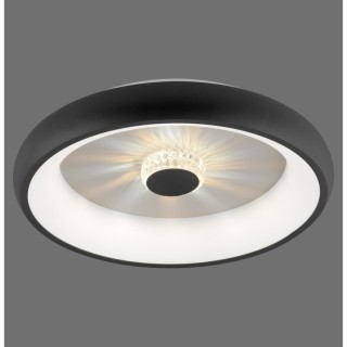 Plafonnier, noir, 1xLED-Board/29W/2700-5000K, luminaire intérieur, IP20