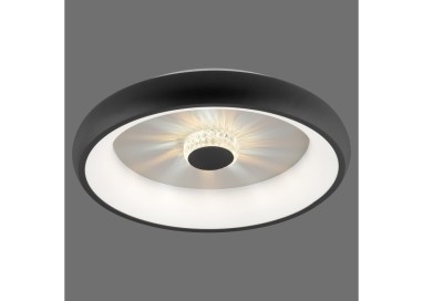 Plafonnier, noir, 1xLED-Board/29W/2700-5000K, luminaire intérieur, IP20