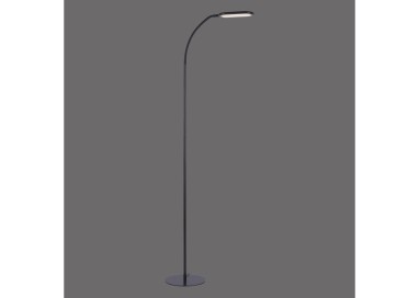Lampadaire, noir, 1xLED-Board/7W/3000-6000K, luminaire intérieur, IP20