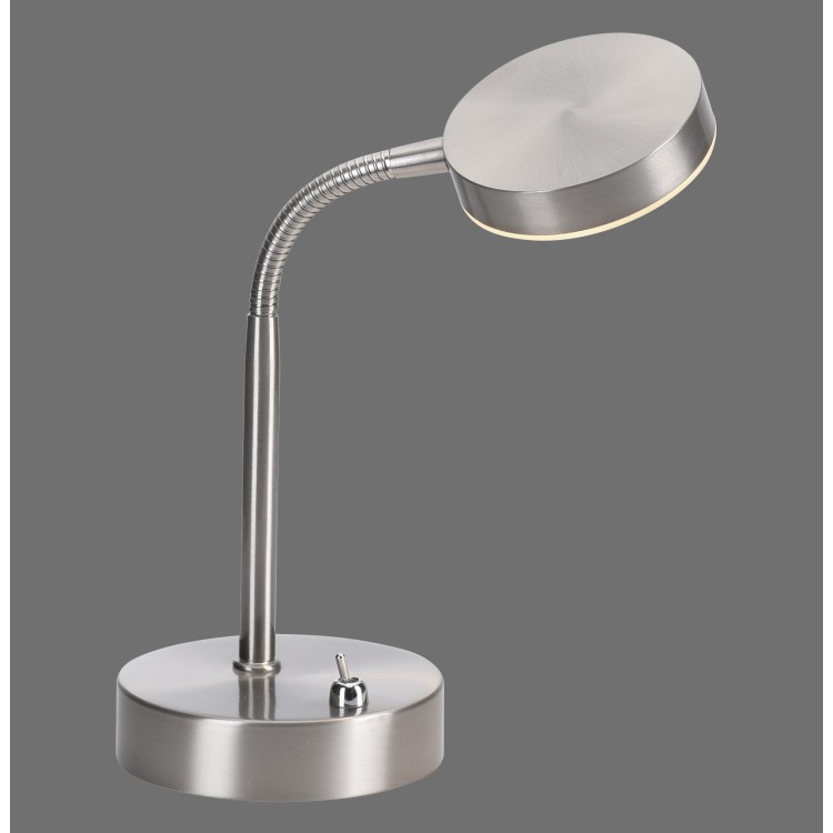 Lampe à poser, acier, 1xLED-Board/5W/3000K, luminaire intérieur, IP20