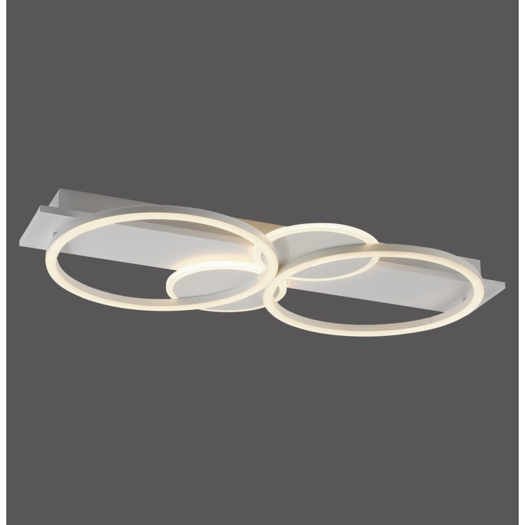 Plafonnier, blanc, 1xLED-Board/25W/3000K, 1xLED-Board/14W/3000K, luminaire intérieur, IP20