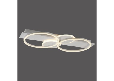 Plafonnier, blanc, 1xLED-Board/25W/3000K, 1xLED-Board/14W/3000K, luminaire intérieur, IP20