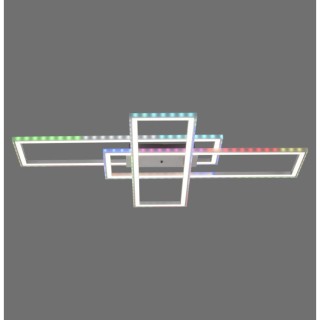 Plafonnier, acier, 1xLED-Board/40W/2700-5000K, 1xLED-Board/5W/RGBK, luminaire intérieur, IP20