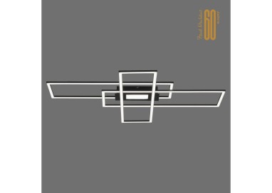 Plafonnier, noir, 1xLED-Board/45W/2700-5000K, luminaire intérieur, IP20